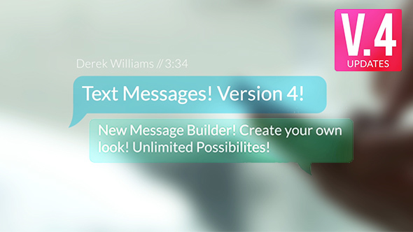 Videohive Text Messages V4 9450049