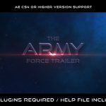 Videohive The Army Force Trailer 18724512