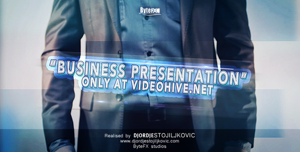 Videohive The Business Presentation 841648