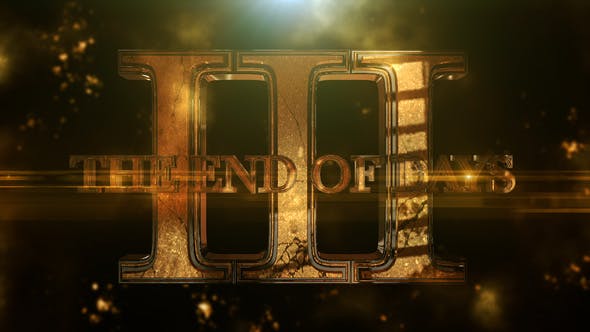 Videohive The End Of Days 3 - Element 3D Titles 5453788