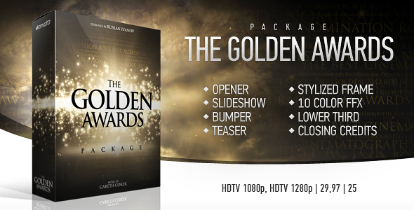Videohive The Golden Awards Package