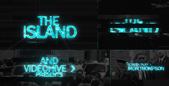 Videohive The ISLAND (Sci Fi) Cinematic Title Sequence 4716225