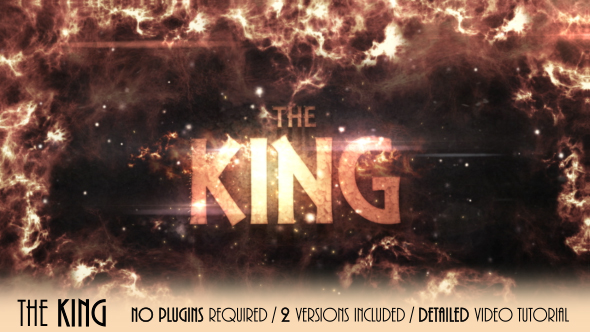 Videohive The King 19489473