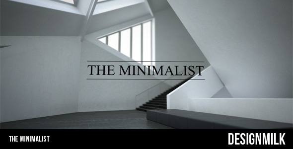 Videohive The Minimalist 3992921