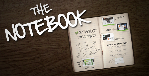 Videohive The Notebook 163340