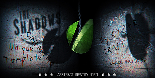 Videohive The Shadows Monster - Scary Horror Logo or Title 4856940