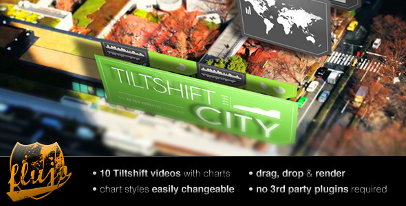 Videohive Tilftshift City 3091110