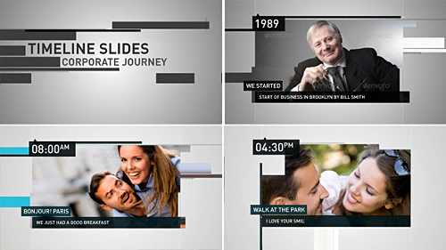 Videohive Timeline Slides