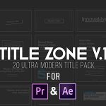 Videohive Title Zone V.1 20987758