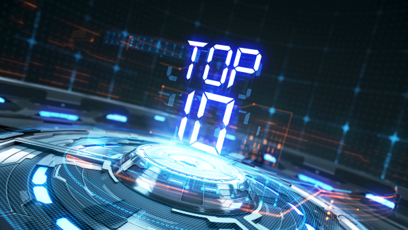 Videohive Top 10 Countdown Transitions 20233151