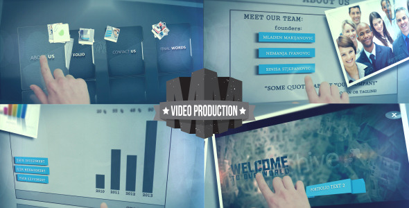 Videohive Touch Screen Presentation 6643139