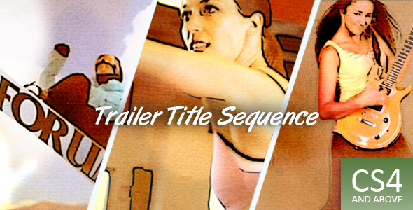 Videohive Trailer Title Sequence