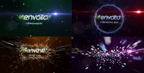 Videohive Transformation of particles