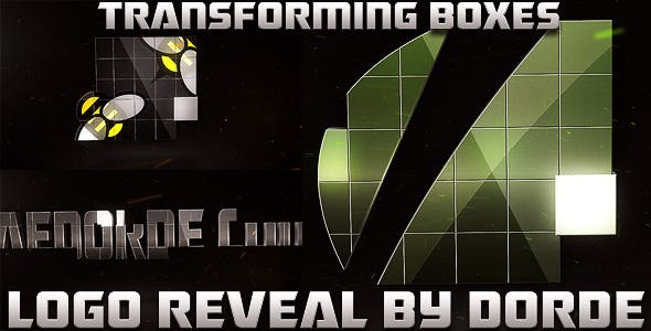 Videohive Transforming Boxes - Logo Reveal 1946849