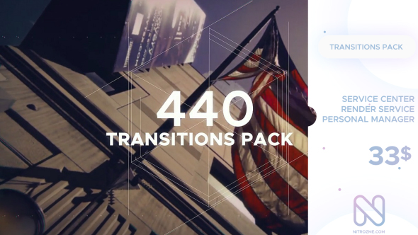 Videohive Transitions Pack 20074370