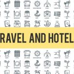 Videohive Travel And Hotels - Outline Icons 21291309