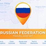 Videohive Travel Map Russia - Russian Federation Map 26922771
