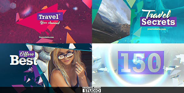 Videohive Travel Multifunction Broadcast Pack 20406345