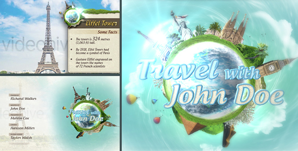 Videohive Travel Show Pack 14751891