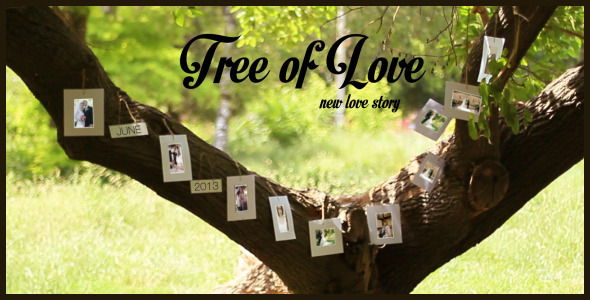 Videohive Tree Of Love