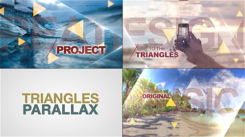 Videohive Triangles World of Parallax 17368688