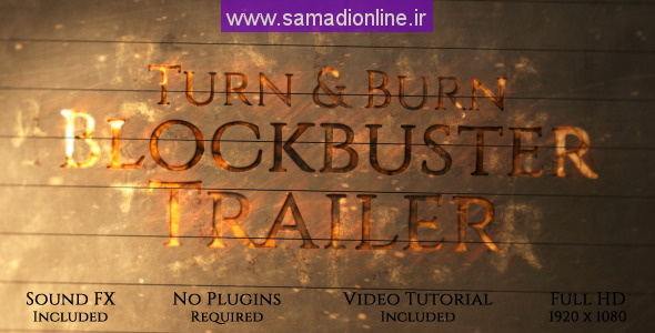 Videohive Turn And Burn Trailer