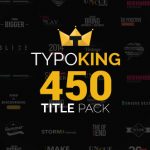 Videohive TypoKing Title Animation - Kinetic Typography Text 11263341