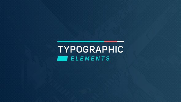 Videohive Typographic Elements 2 18501450
