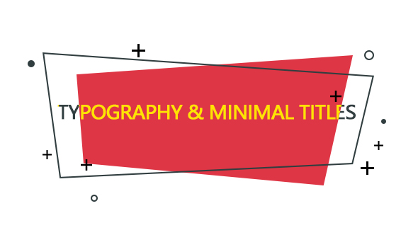Videohive Typography Minimal Titles 20034223
