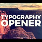 Videohive Typography Opener 20836352