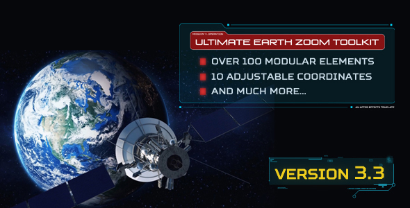 Videohive Ultimate Earth Zoom Toolkit v3.3 10354880