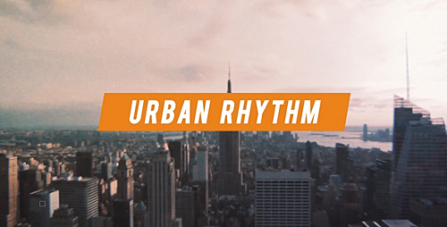 Videohive Urban Rhythm Modern Opener 20836933