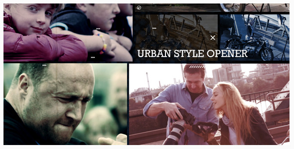 Videohive Urban Style Opener 10080777
