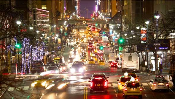 Videohive Urban Traffic In New_York