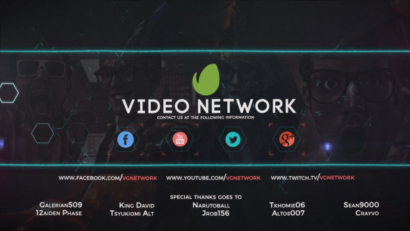 Videohive Video Game Network Broadcast Package 11085976