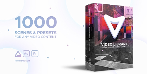 Videohive Video Library - Video Presets Package 21390377