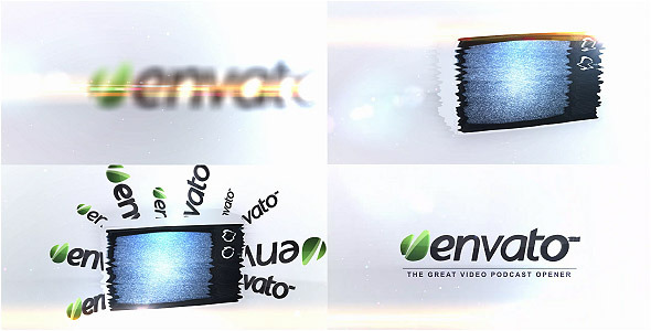 Videohive Video Podcast Opener