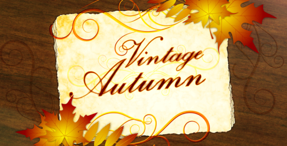 Videohive Vintage Autumn