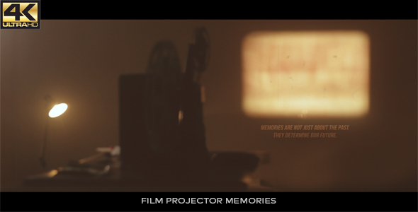Videohive Vintage Memories - Film Projector 21531625