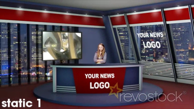 Videohive Virtual News