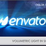 Videohive Volumetric Light In Smoke Logo 8891322