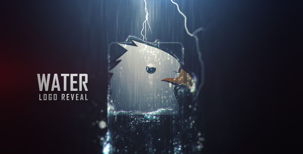 Videohive Water Logo Reveal 19003434