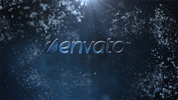 Videohive Water logo intro 3139991