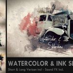 Videohive Watercolor & Ink Slideshow