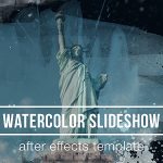 Videohive Watercolor Parallax Slideshow 13468791