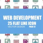 Videohive Web Development - Flat Animation Icons 23380944