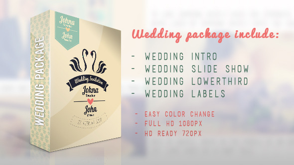 Videohive Wedding Package 5999693
