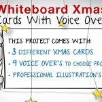 Videohive Whiteboard Xmas Cards With Voice Over 6277688
