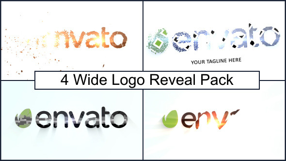 Videohive Wide Logo Reveal Pack 7045874