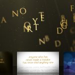 Videohive Wind Swept Text